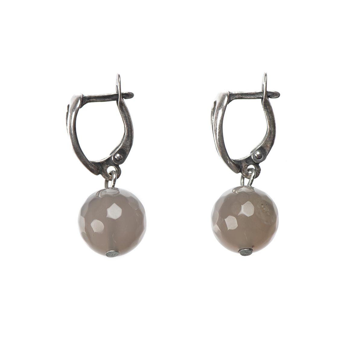 

Серьги с агатом SAMOTSVETY (11.10.02.219)