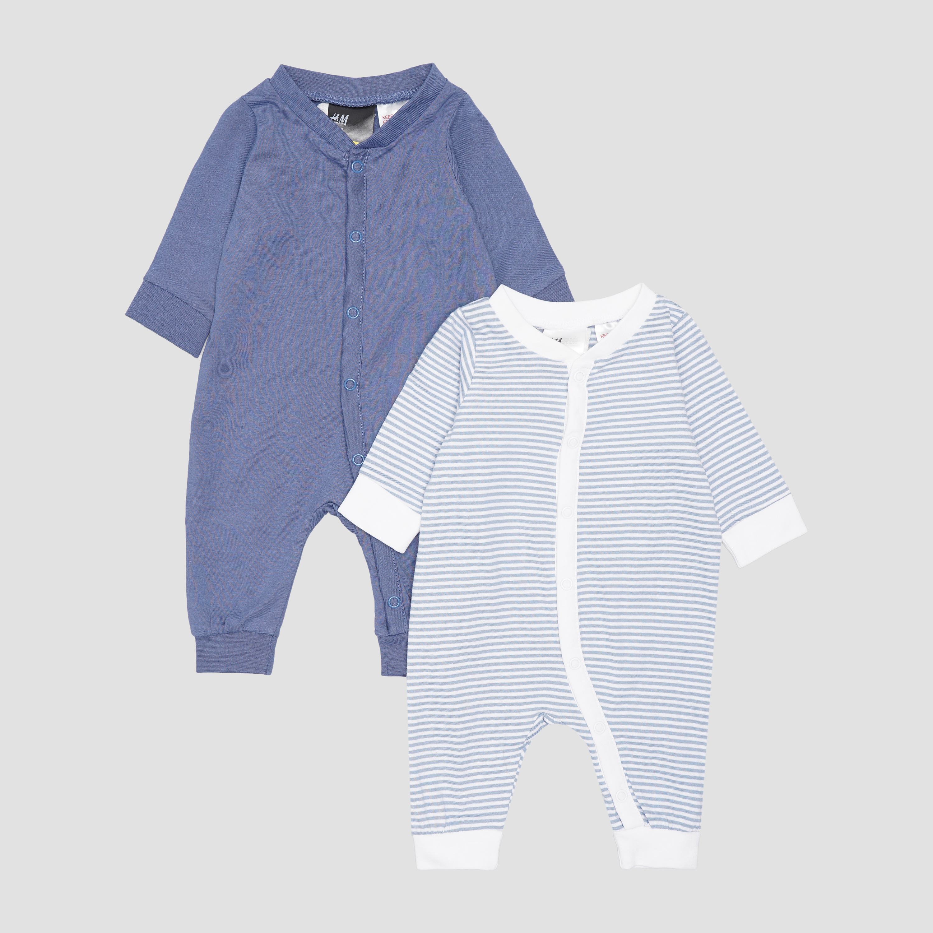 

Человечек H&M 769102 50 см 2 шт Бело-синий