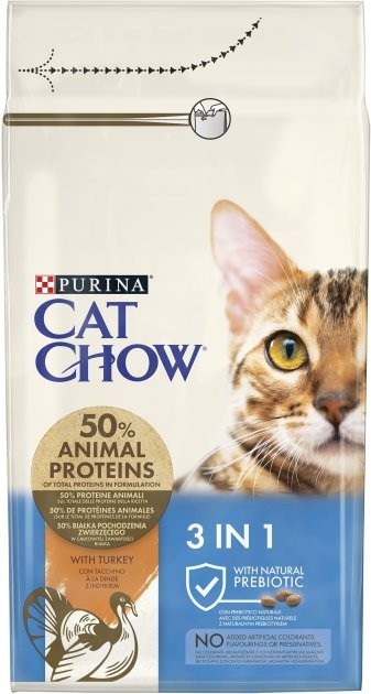 

Сухой корм для котов Purina Cat Chow с индейкой 1.5 кг (7613034155139)