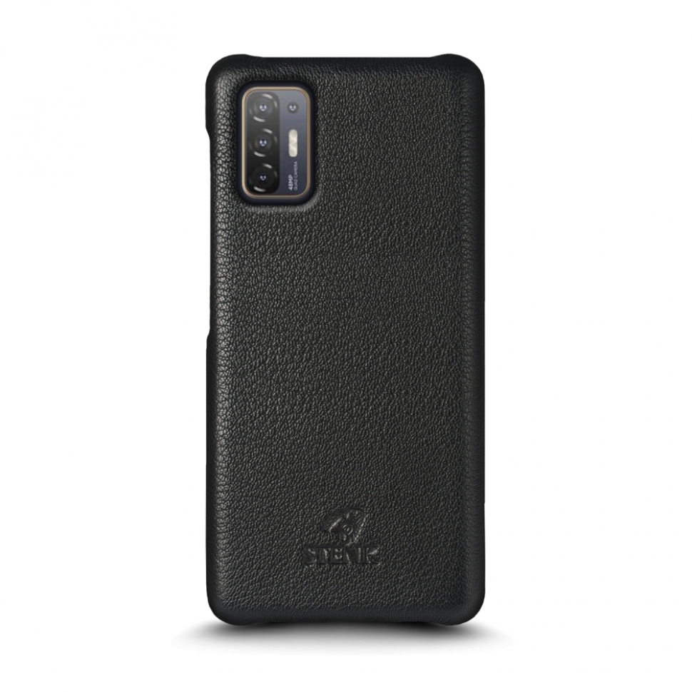 

Кожаная накладка Stenk Cover для HTC Desire 21 Pro 5G Чёрная