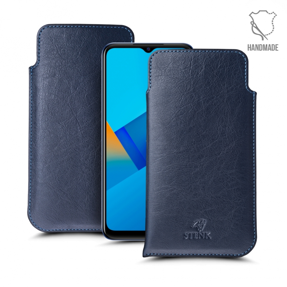 

Футляр Stenk Elegance для Vivo Y21 Синий