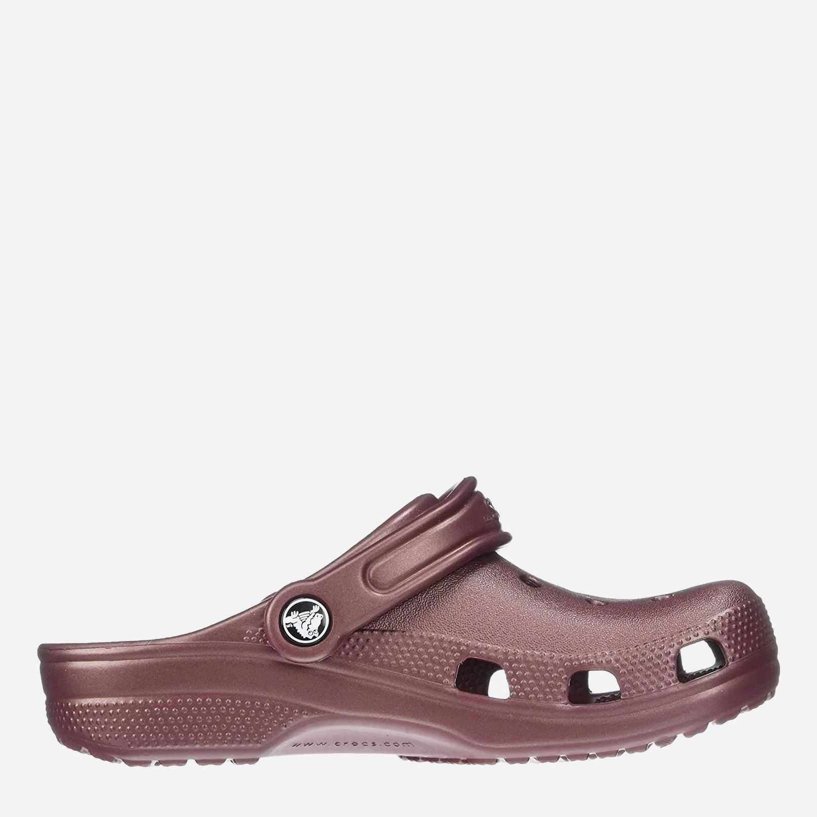 

Кроксы Crocs Classic Metallic Clog Mebgy 205831-6RH 39-40 (M7-W9) 24.6 см Бордовые