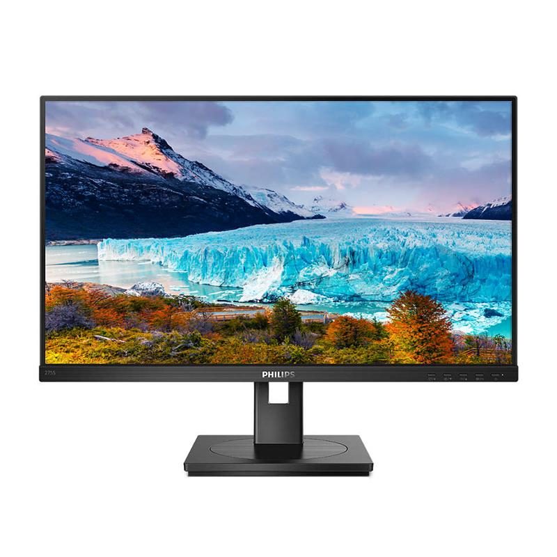 

Монитор Philips 27" 275S1AE/00 IPS Black; 2560x1440, 300 кд/м2, 4 мс, DVI, HDMI, DisplayPort, динамики 2х2 Вт