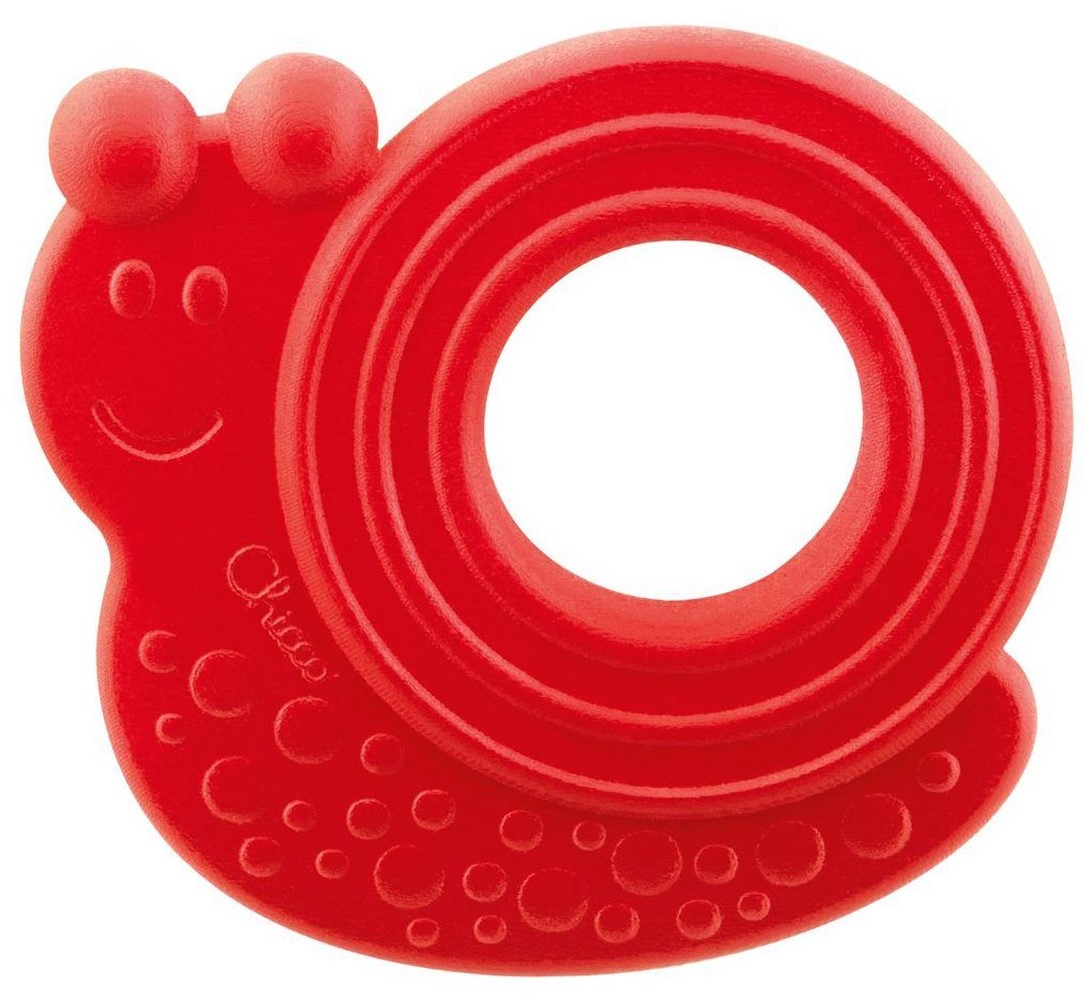 

Прорезыватель для зубов Chicco Улитка Красный (10490.00.02) (2900990826025)