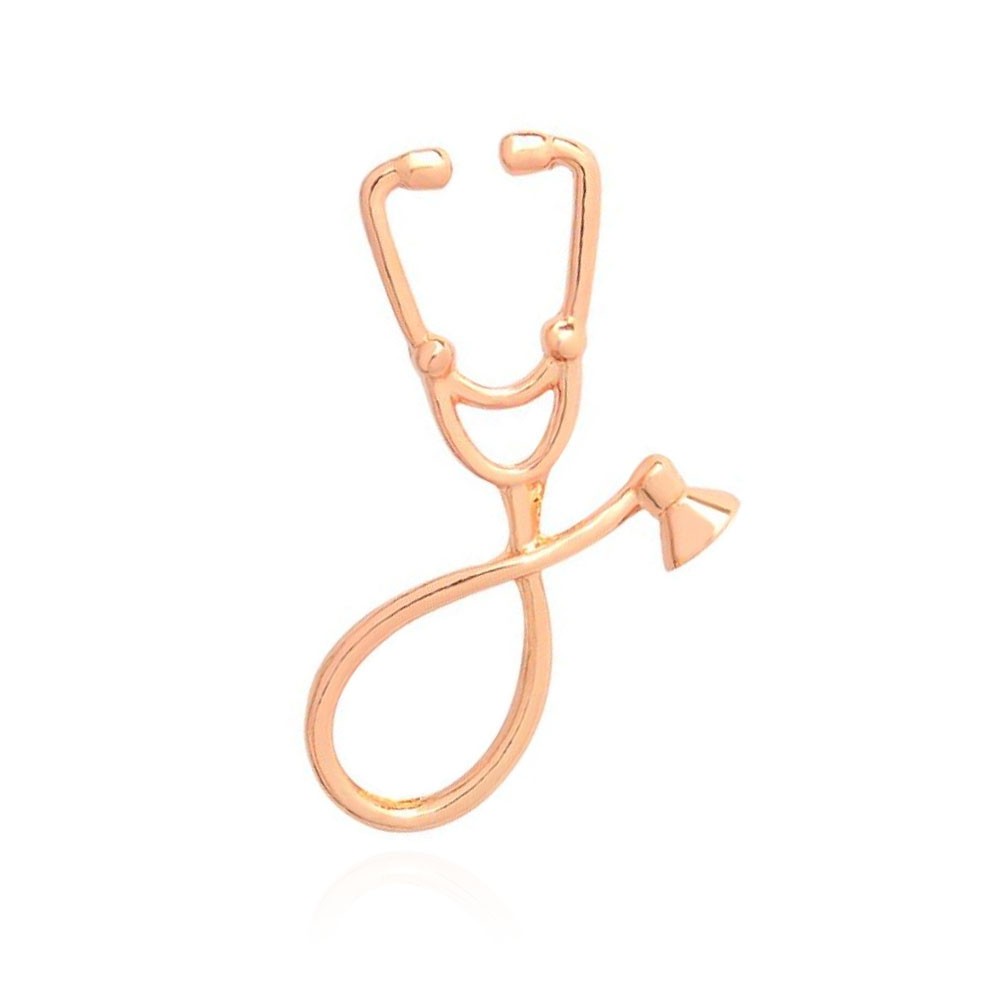 

Брошь унисекс BROCHE бижутерия Медицина Стетоскоп для доктора BRSF112344