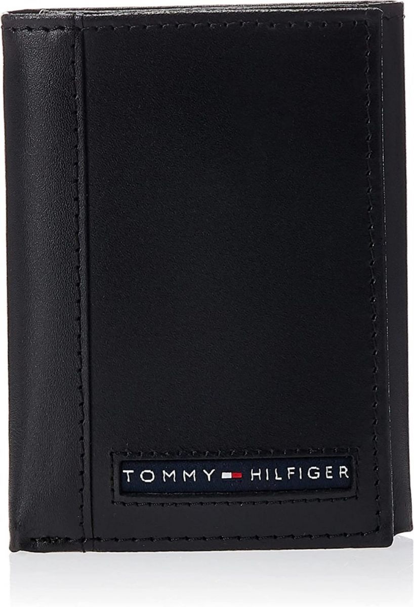 

Кошелек кожаный Tommy Hilfiger бумажник портмоне 1159758542 (Черный, Кошелек кожаный Tommy Hilfiger бумажник портмоне 1159758542 (Черный, One size)