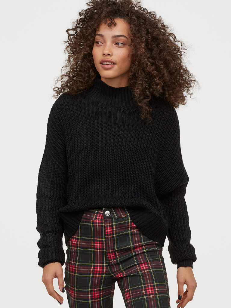 

Свитер H&M 060801865 M Черный