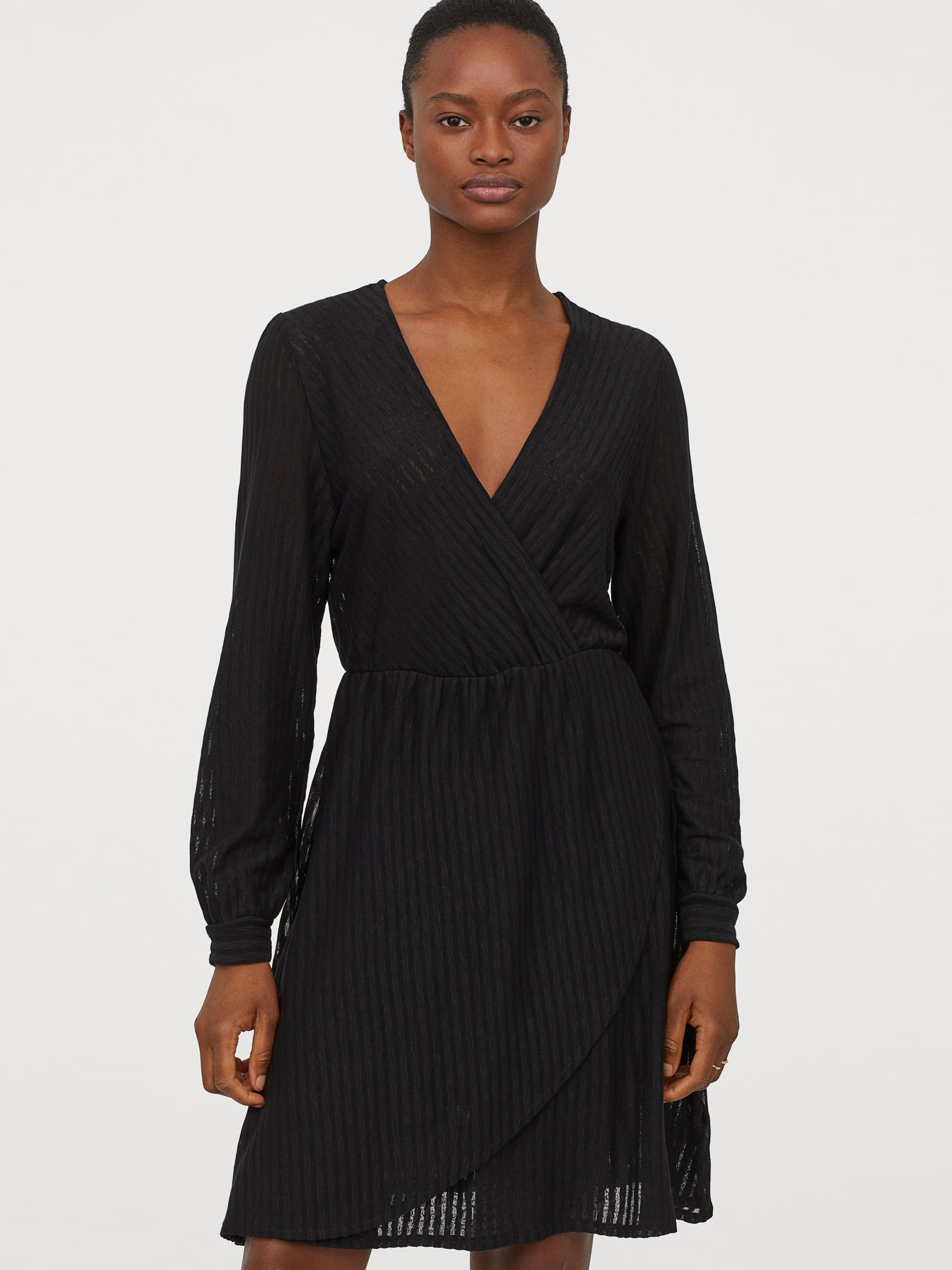 

Платье H&M 060823793  Черное, Платье H&M 060823793 XS Черное