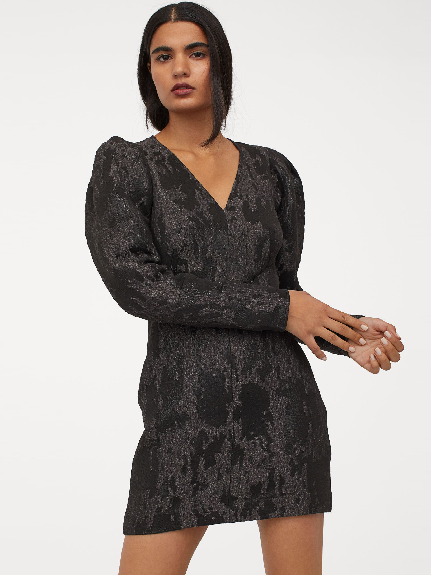 

Платье H&M 060928516  Черное, Платье H&M 060928516 38 Черное