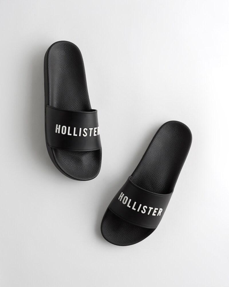 

Шлепки мужские - тапочки Hollister HC9028M M / 27 см Черный