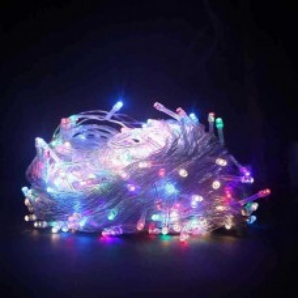 

Гирлянда с прозрачным проводом 300 LED 15 м разноцветная Prolight (D-2019090902)