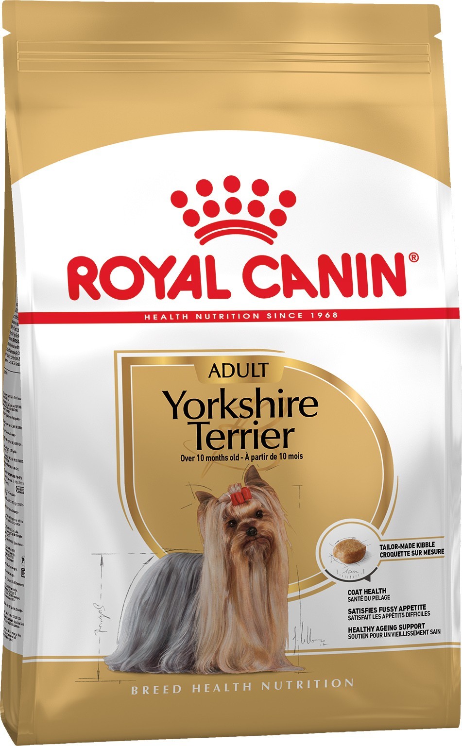 

Сухой корм для собак Royal Canin Yorkshire Terrier Adult 3 кг взрослым собакам породы Йоркширский терьер