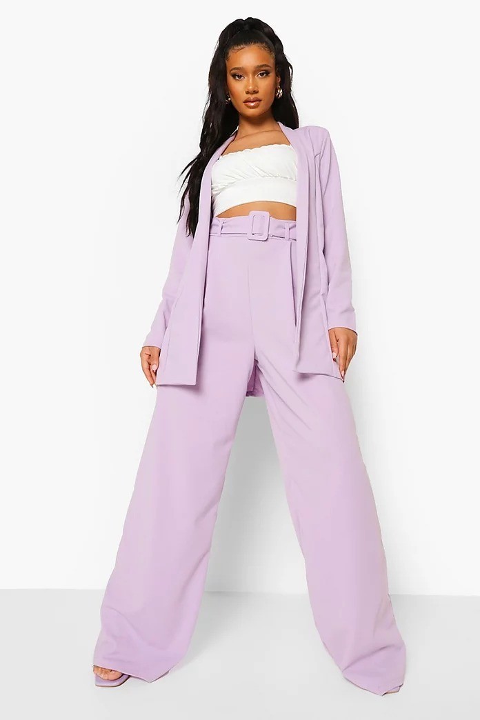 

Штаны Boohoo  лиловый 521321500155, Штаны Boohoo 38 лиловый 521321500155