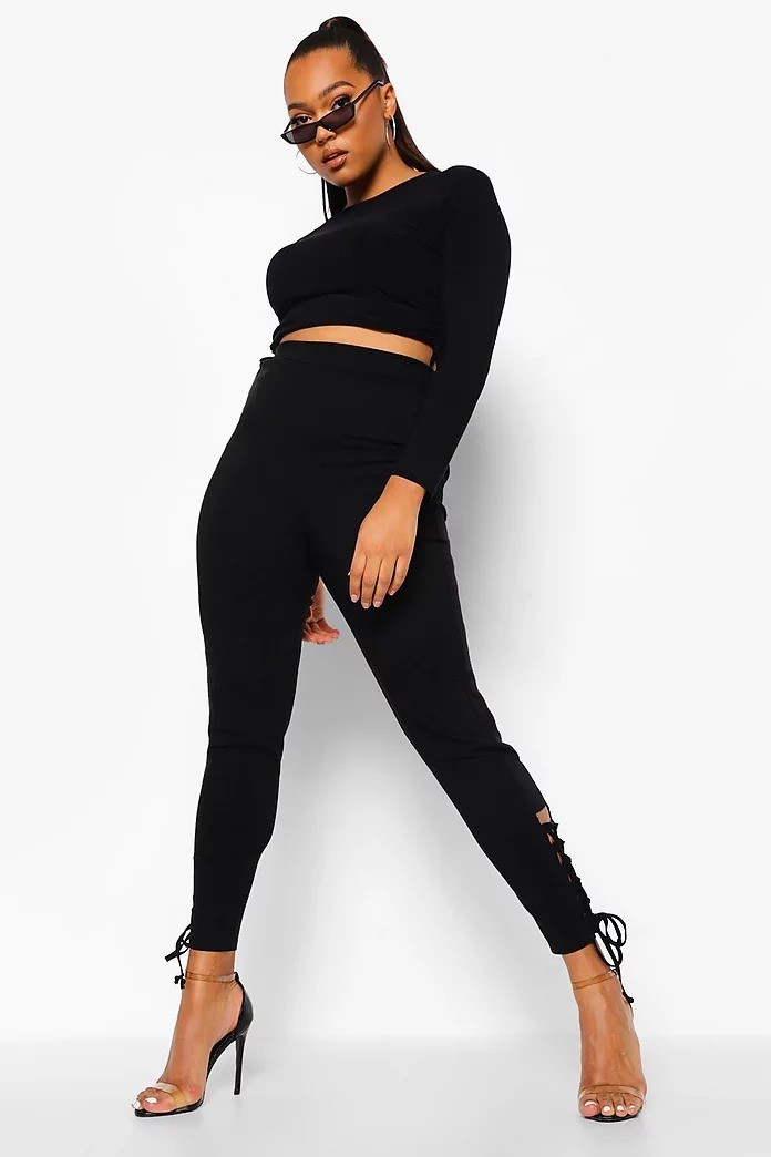 

Штаны Boohoo  черный 520321500078, Штаны Boohoo 50 черный 520321500078