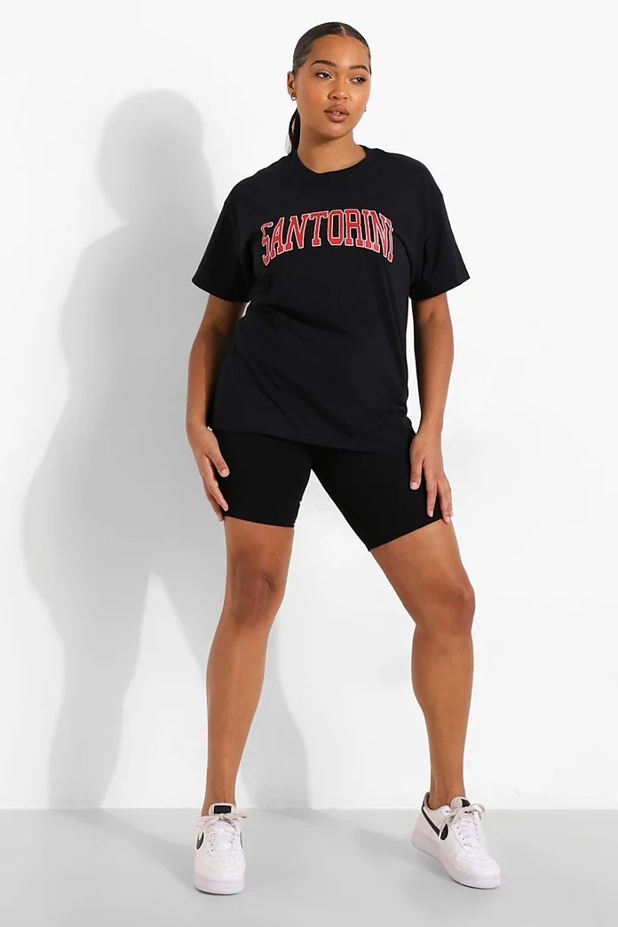 

Футболка Boohoo 48 черный 8520123003412