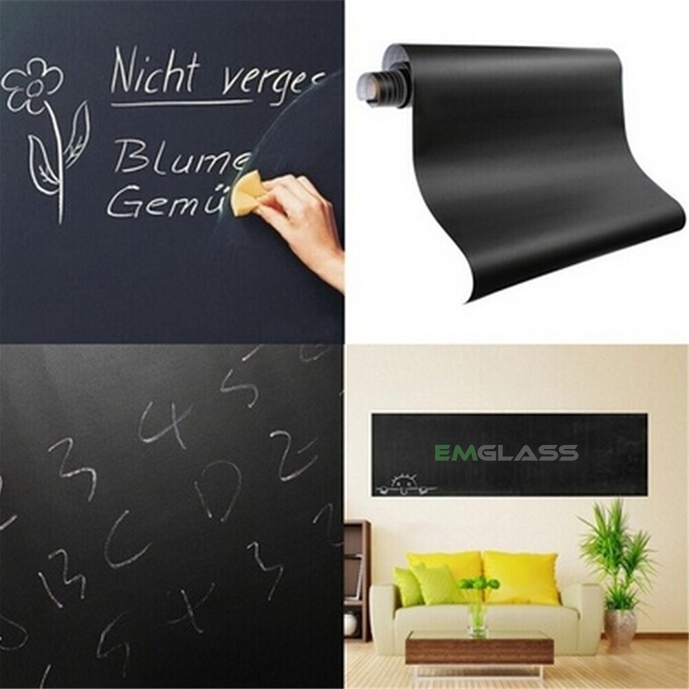 Школьная Доска Наклейка для рисования мелом Black Board Sticker Original  Самоклеющаяся пленка + 5 мелков Детская – фото, отзывы, характеристики в  интернет-магазине ROZETKA от продавца: UBrand | Купить в Украине: Киеве,  Харькове,