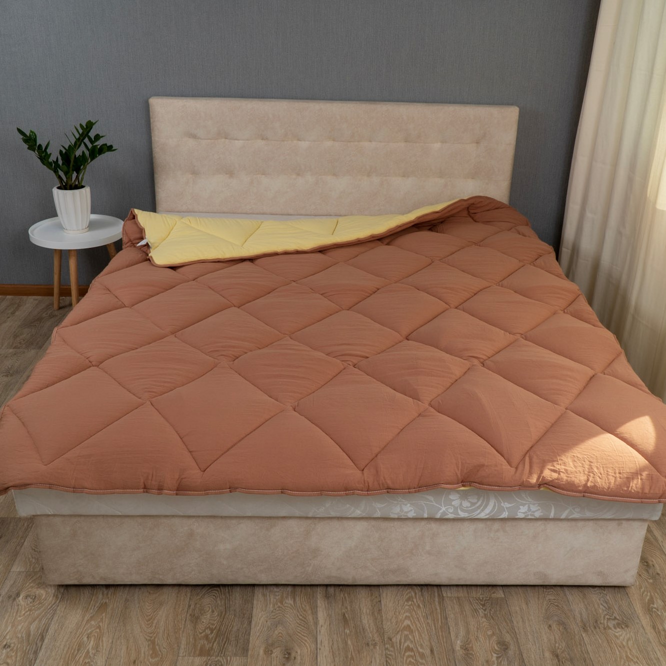 

Одеяло ТЕП "Alaska" microfiber 200х210 коричнево-желтая (10-02551)