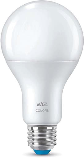 

Умная лампочка WIZ E27 13W(100W 1521Lm) A67 2200-6500K RGB Wi-Fi