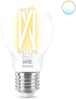 

Умная лампочка WIZ E27 7W(60W 806Lm) A60 2700-6500 филаментная Wi-Fi