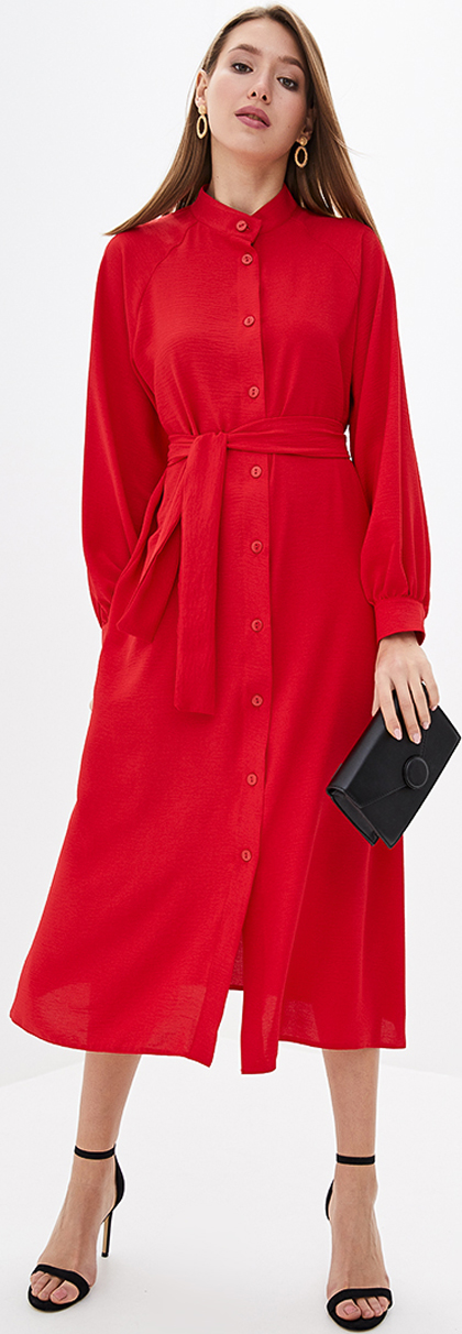 

Платье Lilove 041-5 XXXL (54-56) Красное