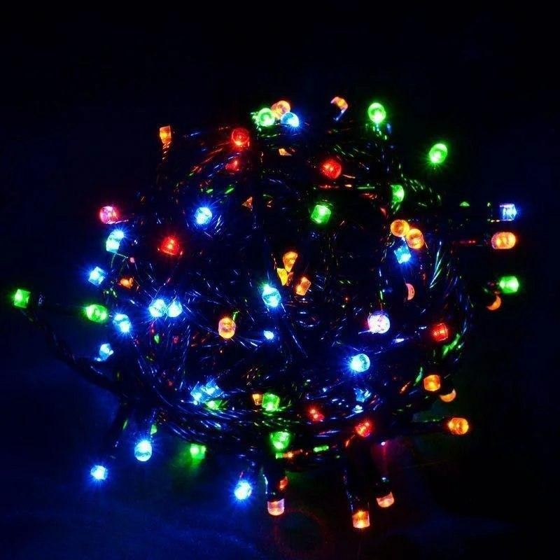 

Прямая гирлянда 300 led RG/RB 24,0м на черном проводе 5мм (Мульти свет) CL-121