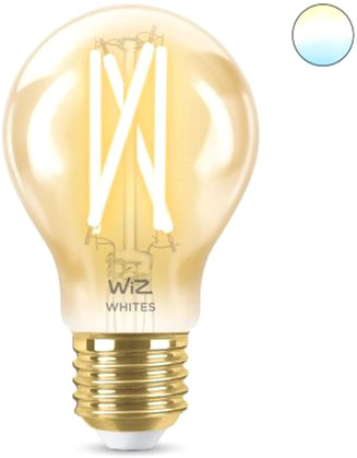 

Умная лампочка WIZ E27 7W(50W 640Lm) A60 2000-5000К филаментная Wi-Fi