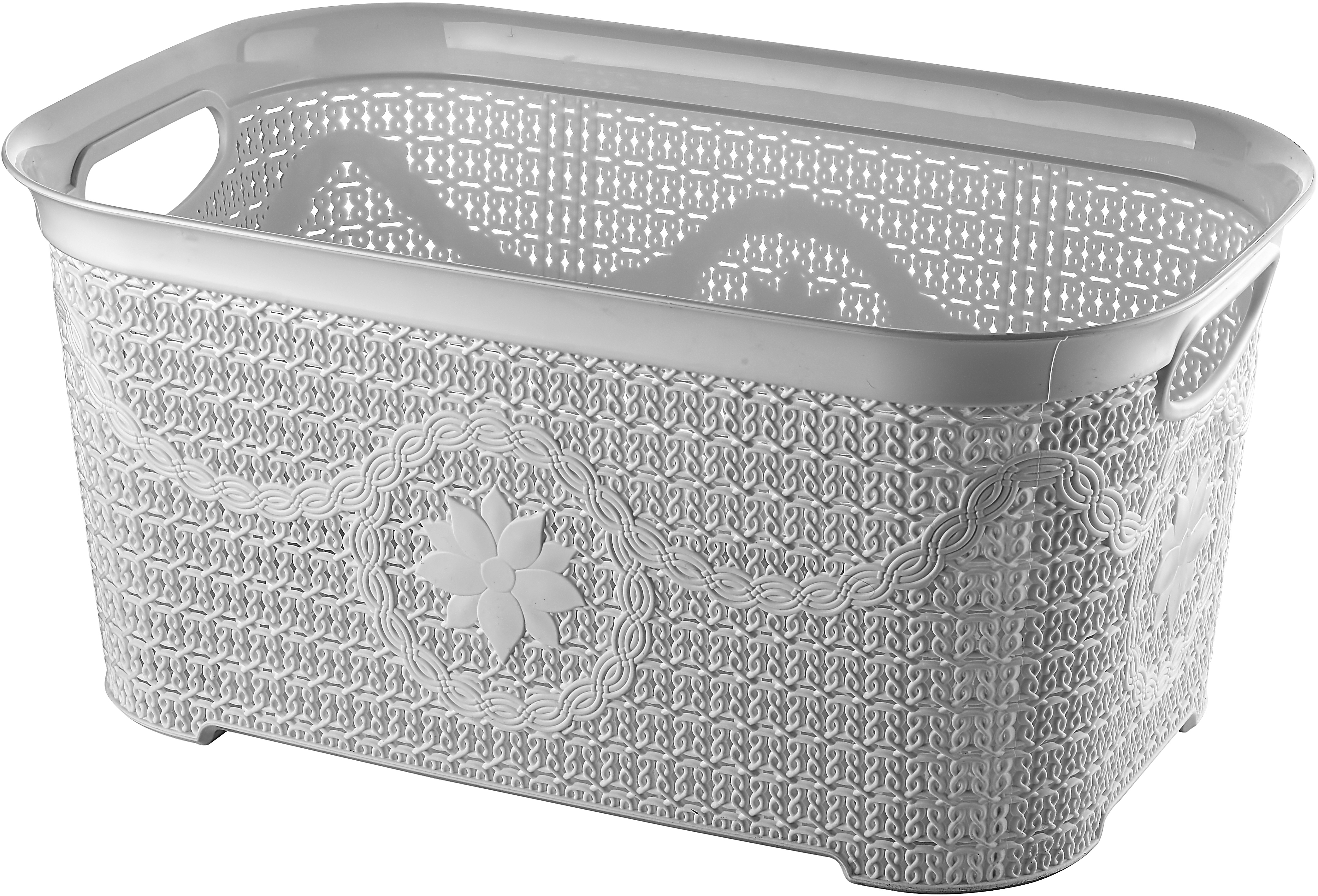 

Корзина для белья Asude Plastik 35 л Серая (ASD160-сір)