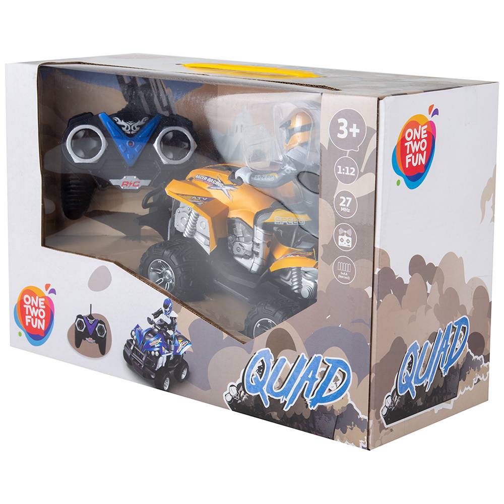 

Квадроцикл на радиоуправлении One Two Fun Quad, в ассортименте