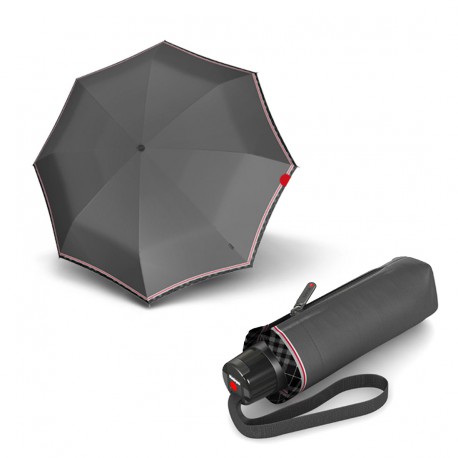 

Зонт складной Knirps T.010 Small Manual Id Grey Kn9530104031