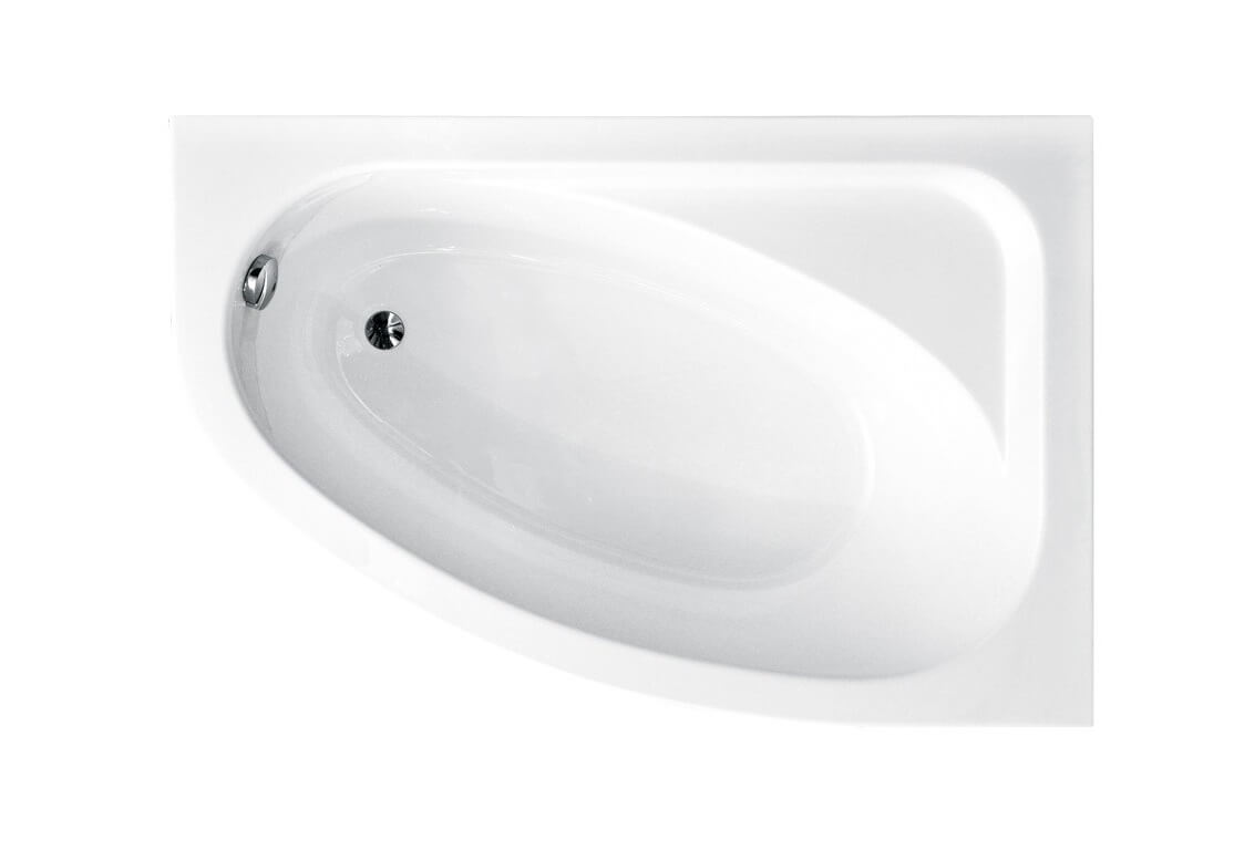 

Акрилова ванна Besco Cornea 140x80 R, аисметрична (WAC-140-NP)