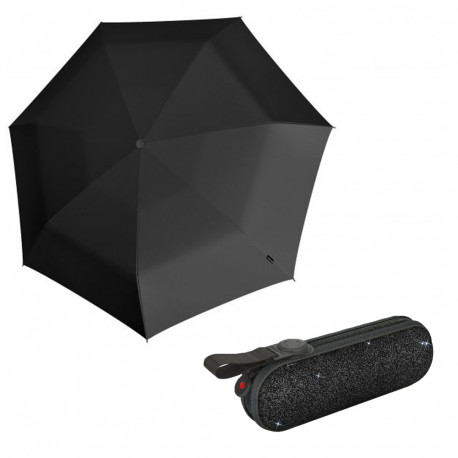 

Складной зонт Knirps X1 Manual 2Glam Black Ecorepel Kn95 6010 8508