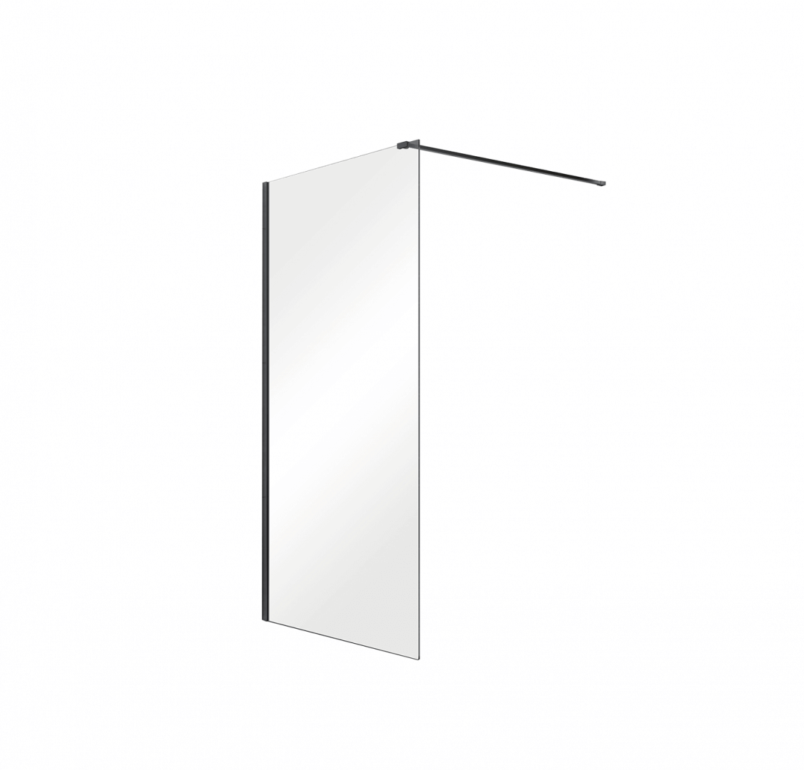 

Душова кабіна Besco Aveo Black 100x195, прозоре скло (AVB-100-195C)