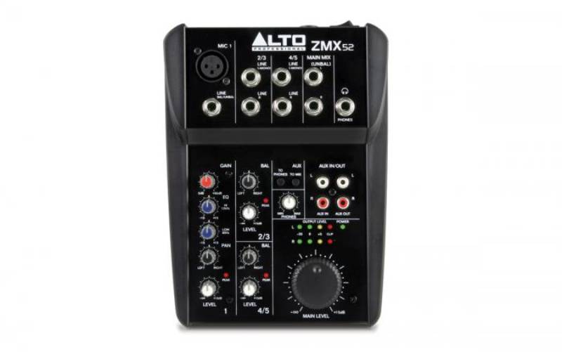 

Пассивный микшерный пульт ALTO PROFESSIONAL ZMX52 43181