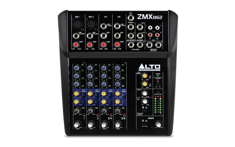 

Пассивный микшерный пульт ALTO PROFESSIONAL ZMX862 43182