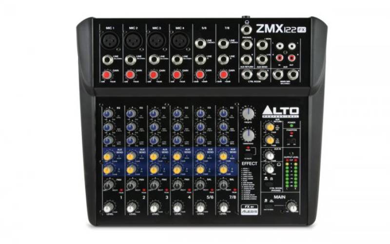 

Пассивный микшерный пульт ALTO PROFESSIONAL ZMX122FX 43177