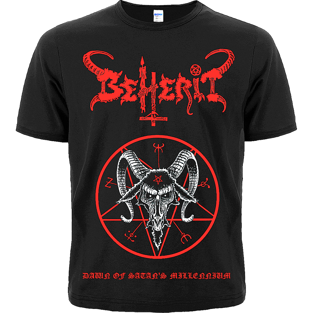 

Футболка Beherit "Dawn Of Satan's Millenium" Черный, Размер XXL
