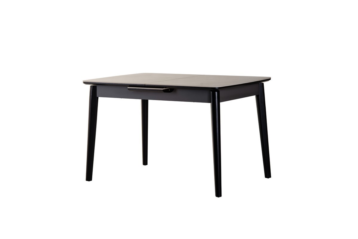 

Стол Соната 120-150x80x75 см чёрний оникс чёрний Палермо