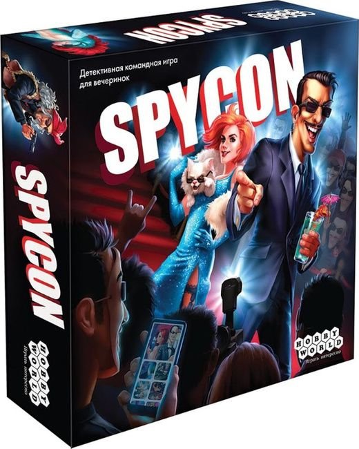

Настольная игра Hobby World Spycon (915164) (4630039151648)