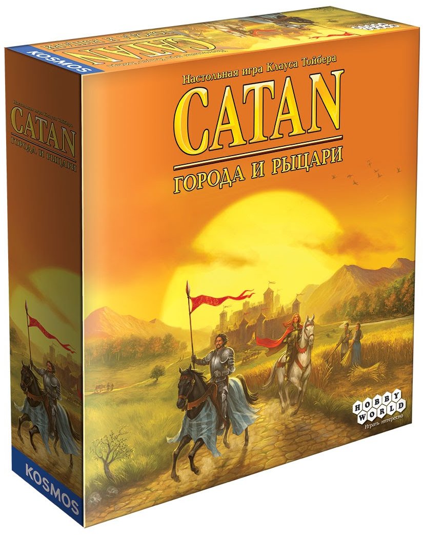 

Настольная игра Hobby World Колонизаторы. Города и рыцари (дополнение)(4-е рус. изд., CATAN) (181900)