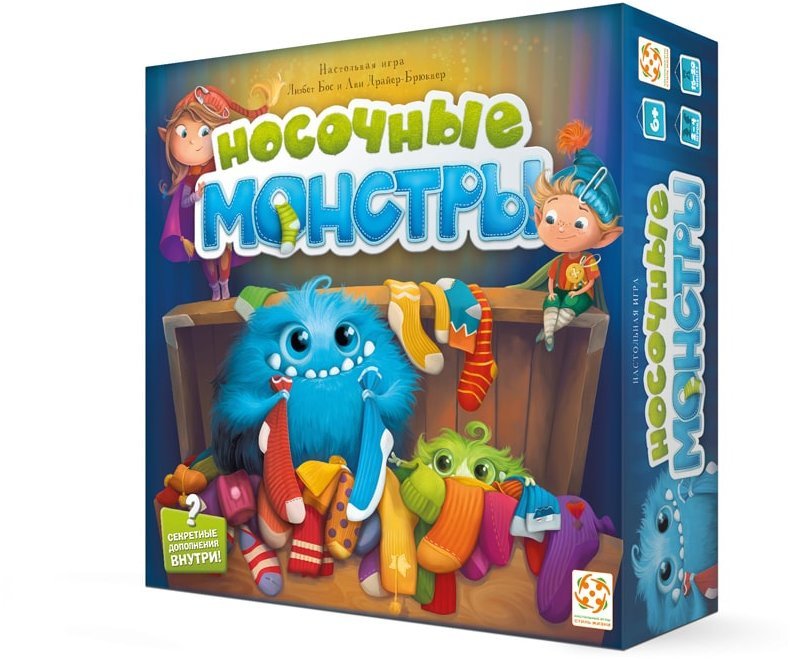 

Настольная игра Стиль Жизни Носочные монстры (252165)