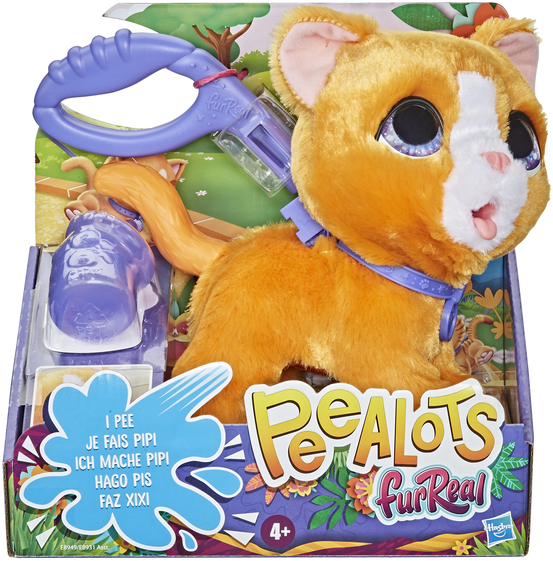 

Интерактивная игрушка Hasbro Furreal Friends Озорной питомец большой Peealots Big Wags Cat (E8931_E8949)