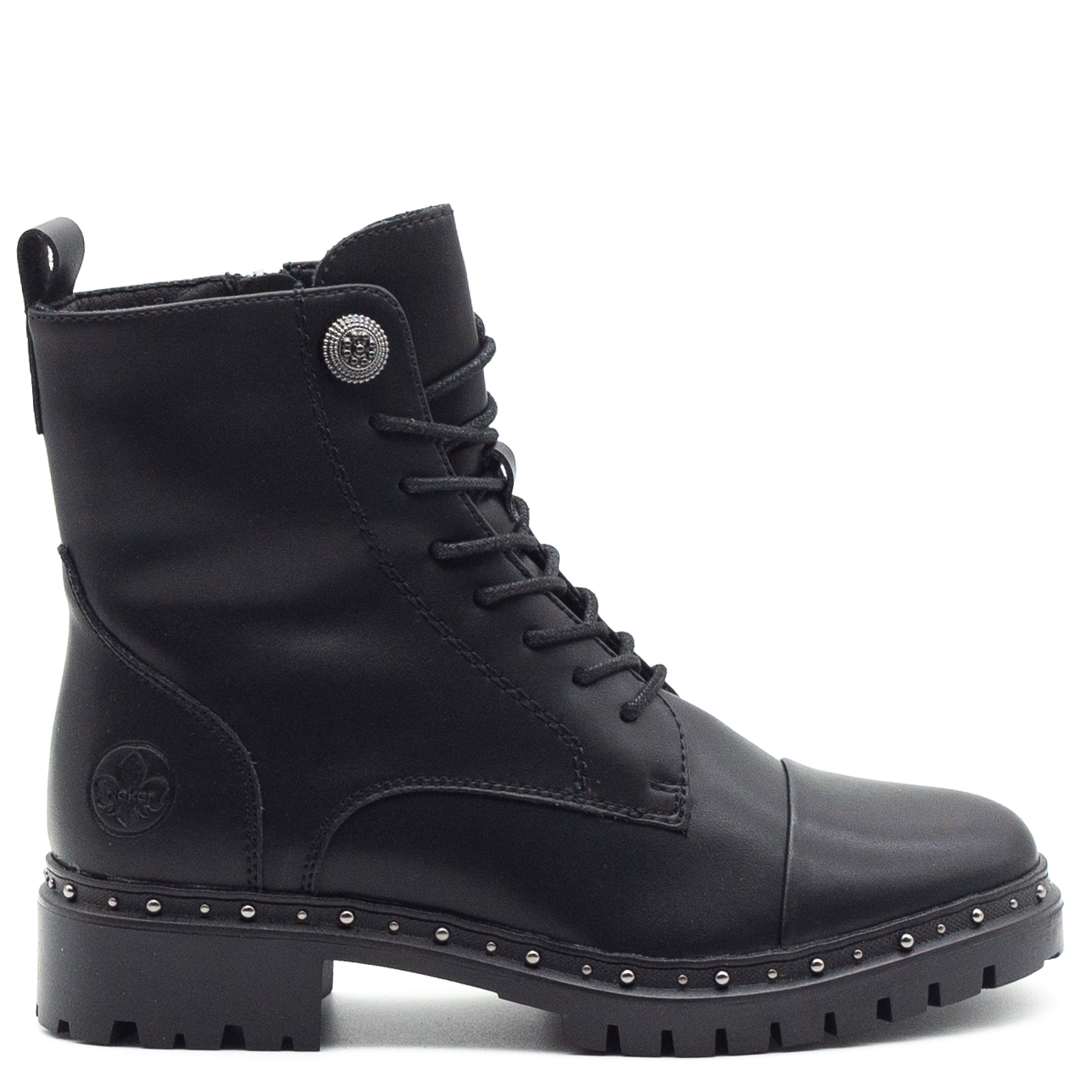

Черевики RIEKER 93802-00 Чорний 38 (25 см)