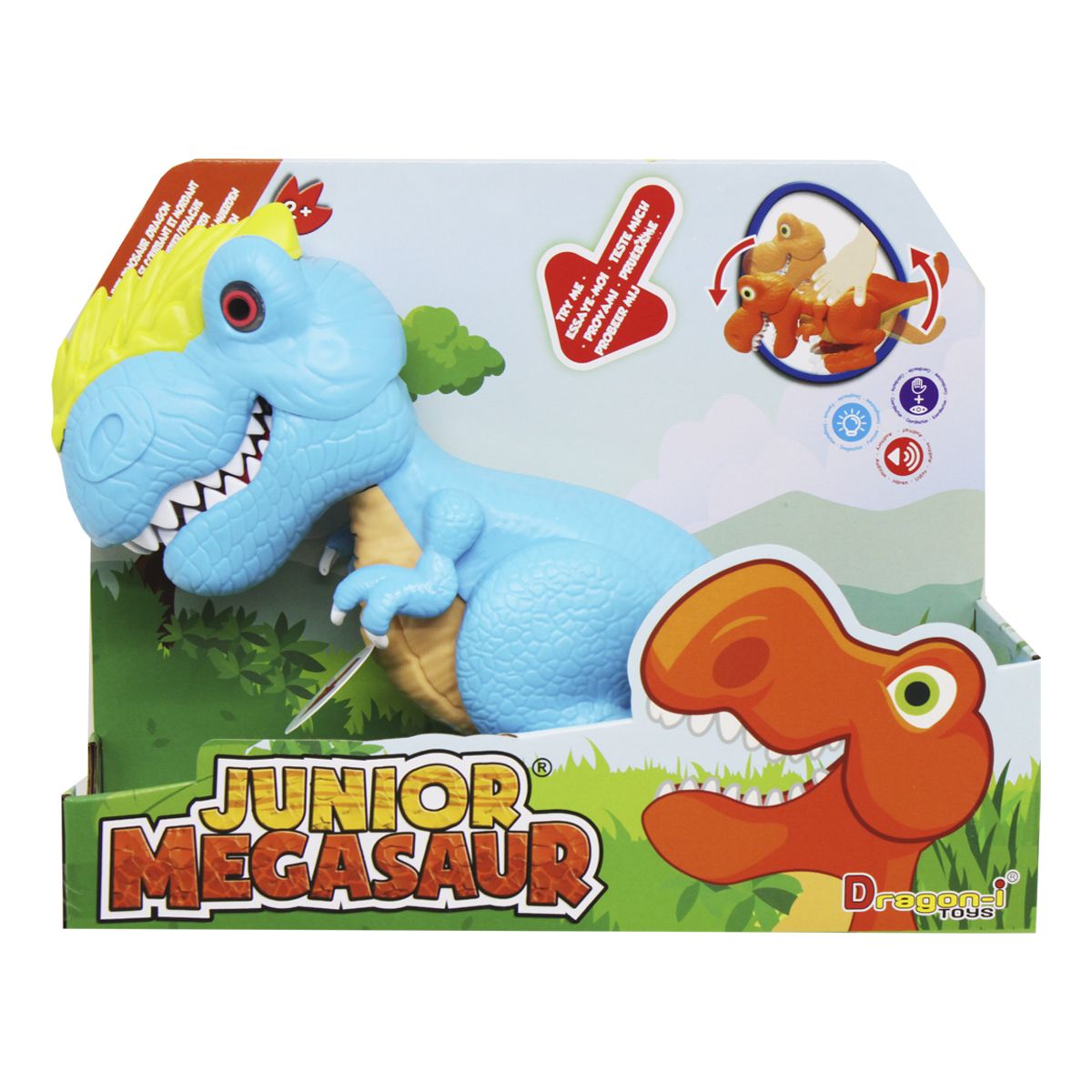 

Игрушка джуниор Мегазавр Ти-Рекс голубой MiC (80079) (172174)