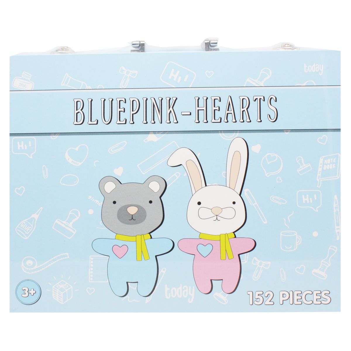 

Набор для рисования Bluepink hearts синий MiC (C49383) (177208)