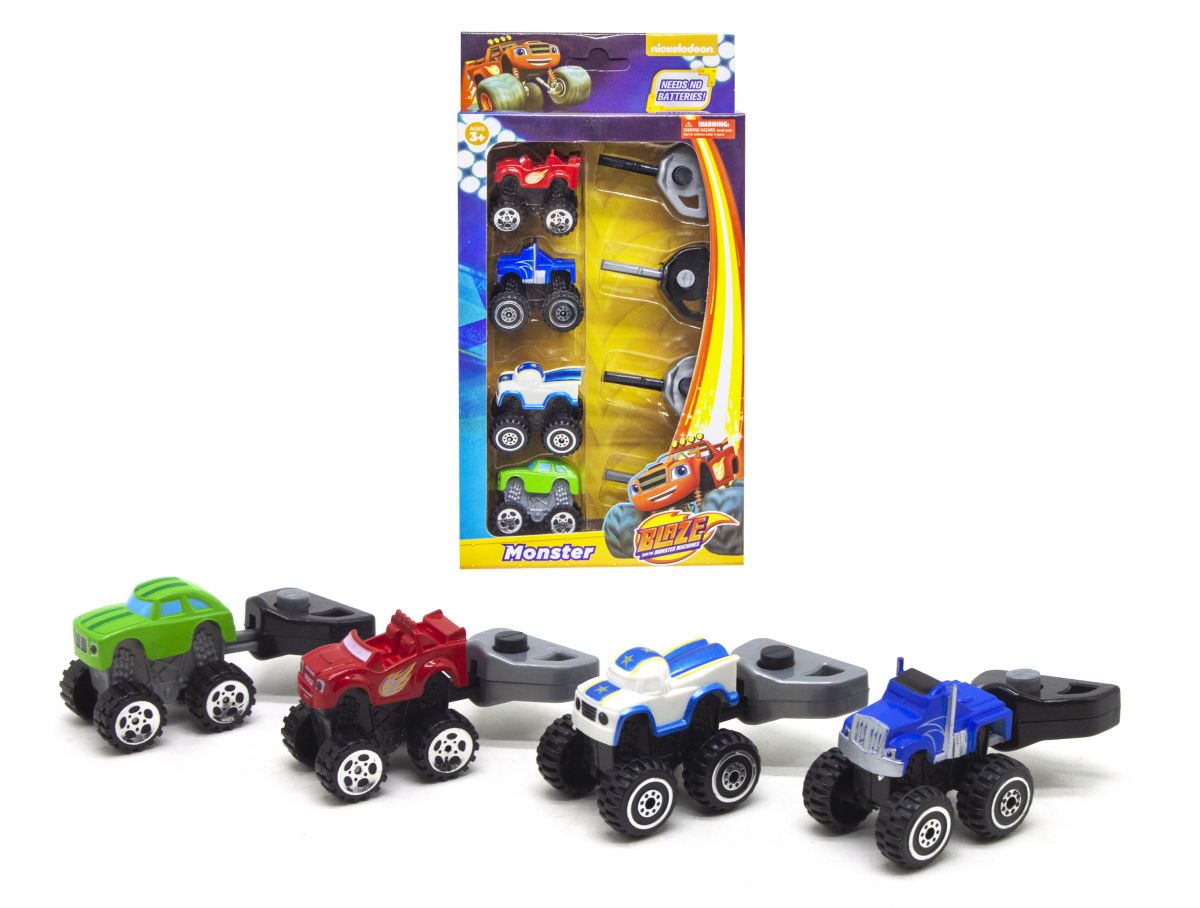 

Игровой набор TOYS машинок-внедорожников "Monster Blaze" PT6110 (147111)