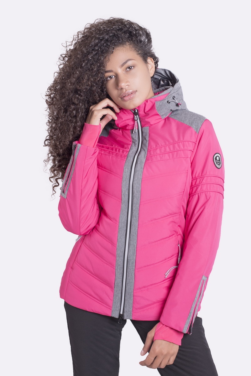 

Лыжная Куртка AVECS - 70415/34 - Малиновая 3XL