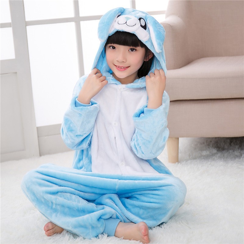 

Пижама кигуруми Kigurumi Кролик голубой для мальчика размер 120 на рост 110-120 см