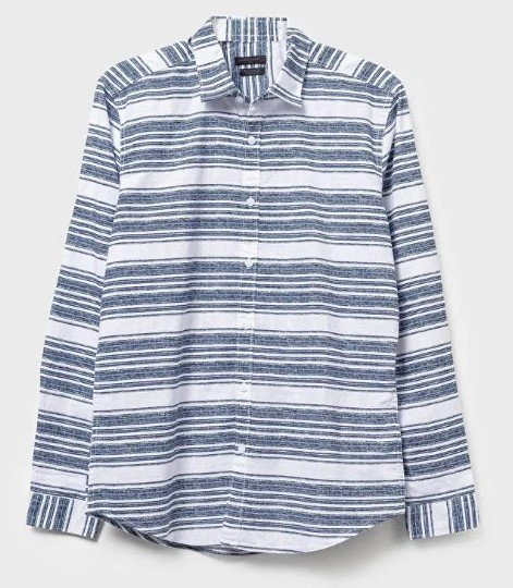 

Мужская рубашка LC Waikiki в полоску  Сине-белая (LCWShirt -9008, Мужская рубашка LC Waikiki в полоску XL Сине-белая (LCWShirt -9008)