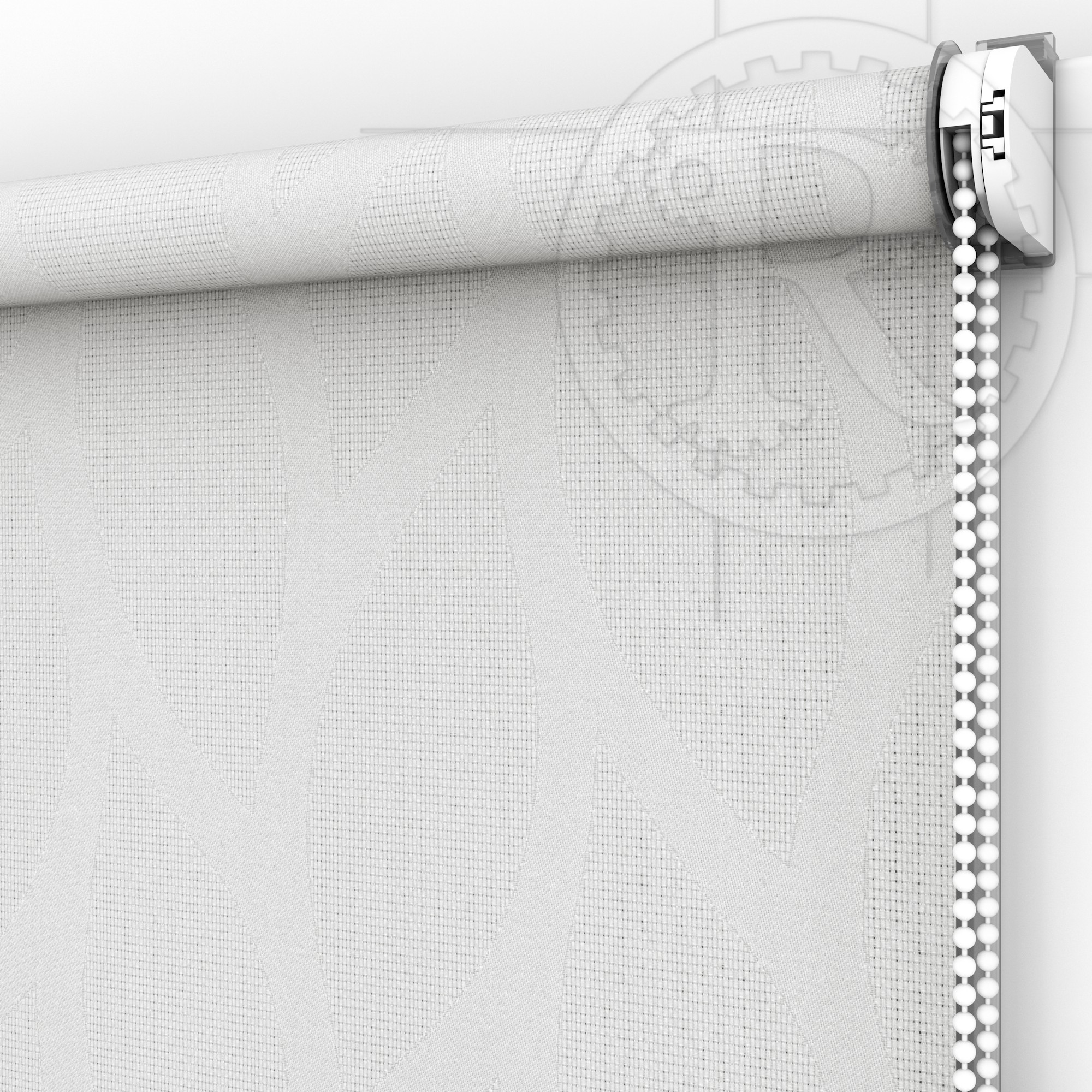 

Рулонная штора Bella 2 White 95 x 200 см