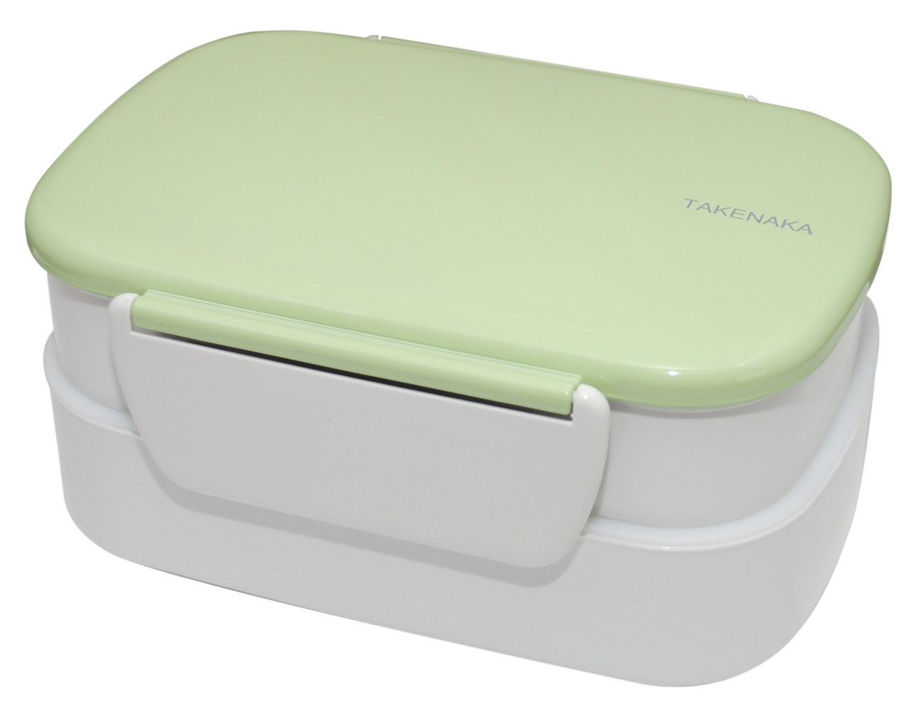 

Ланч-бокс TAKENAKA BENTO BOX Double 2-в-1 со съемной перегородкой фисташковый 1,3л.